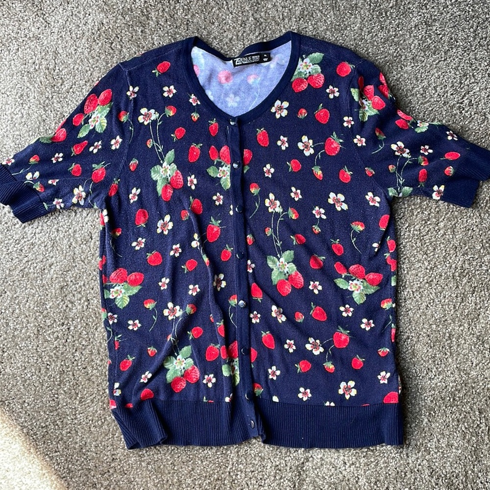 Strawberry cardigan